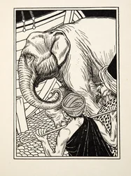 Noble perseverancia, de Cien anécdotas de animales, pub. 1924