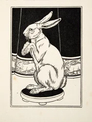 Liebres domesticadas, de Cien anécdotas de animales, pub. 1924