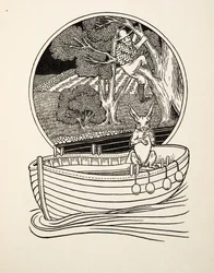 El cazador cazado, de Cien anécdotas de animales, pub. 1924