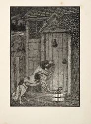 El perro de Terranova, de Cien anécdotas de animales, pub. 1924