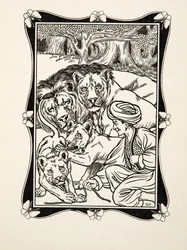 Los Derechos de la Hospitalidad, de Cien Anécdotas de Animales, pub. 1924