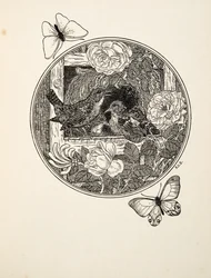 Chochines aprendiendo a cantar, de Cien anécdotas de animales, pub. 1924