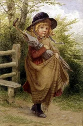 La chica del paraguas