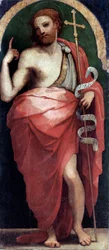 San Juan Bautista, Panel lateral
