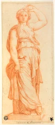 Cariátide femenina