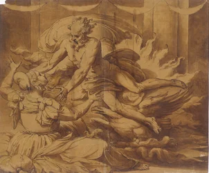 Júpiter apareciendo a Semele, 1501-47