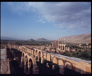 Vista de la ciudad de Anjar, 705-710