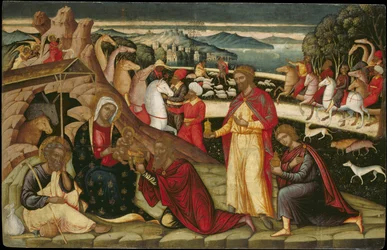La adoración de los magos, c. 1525