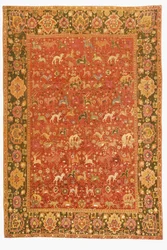 Alfombra de animales, de Isfahan