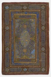 Interior de una cubierta de libro, 1500-30