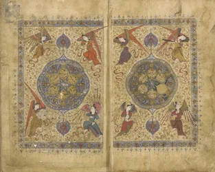 Khamsa y Diván de Khwaju Kirmani