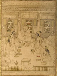 Manuscrito del Gulistan de Sadi, 1787