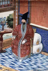 Retrato del príncipe Ardshir Mirza, c.1852-3