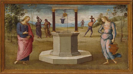 Cristo y la mujer de Samaria, 1500-1505