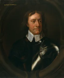 Oliver Cromwell (óleo sobre lienzo)