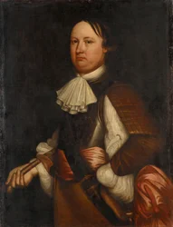 Retrato de un oficial de la marina, c.1665 (óleo)