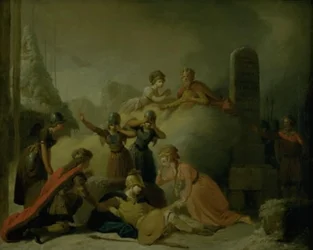 Escena final de "La muerte de Balder" de Johannes Ewald