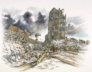 Asedio del castillo de Dover, 1216, c1990-2010