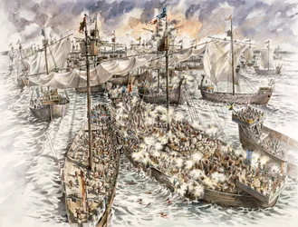 Asedio del castillo de Dover, 1216, c. 1990-2010