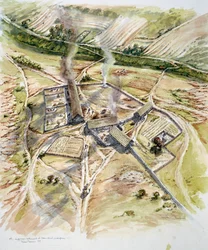 Greenshiel, Lindisfarne, Holy Island, Northumberland, siglo IX