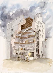 Castillo de Norham, mediados del siglo XV, 1990-2010