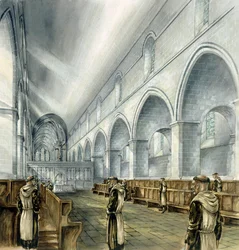 Abadía de Rievaulx, siglo XIII, c1990-2010