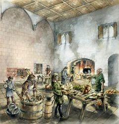 Abadía de Rievaulx, siglo XIV, c. 1990-2010