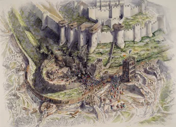 Asedio del Castillo de Dover, Kent