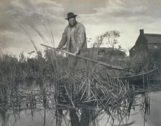 Volviendo a casa desde los pantanos, Vida y paisaje en los Norfolk Broads, 1886