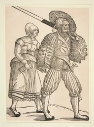 soldado y esposa