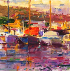 Barco azul, St Tropez