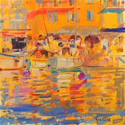 Barcos en el puerto de Saint Tropez