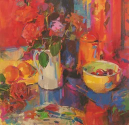 Rosas de caramelo