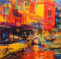 Villefranche Cap, 2024 (óleo sobre lienzo)