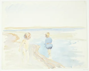 Niños en la playa