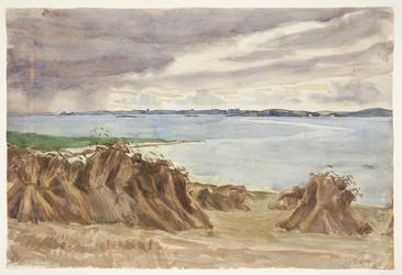 Rug en trote. Katterød rev. Al fondo Bjørnø