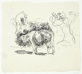Toro de pie