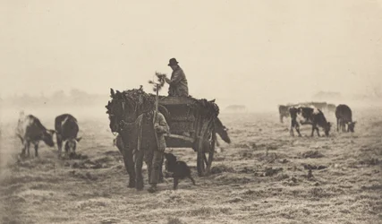 Una Mañana Helada, 1890-1891, impreso en 1893
