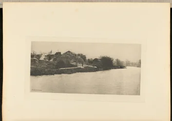 Brickfield en el río Bure. [Norfolk.]
