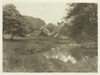 Haddon Hall y Homestead, desde el río