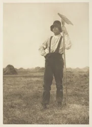 Segador con rastrillo (Norfolk)
