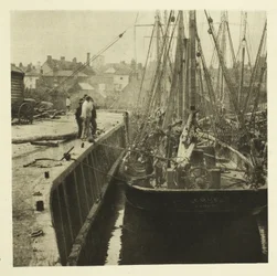 En el muelle