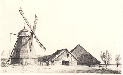 Molino y fábrica de ladrillos
