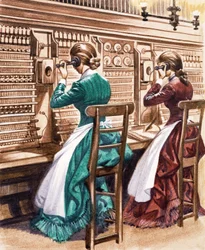 Érase una vez... comunicación hace cien años. La central telefónica de Londres