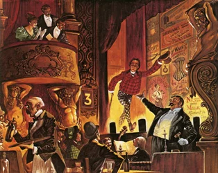 Salón de música victoriano