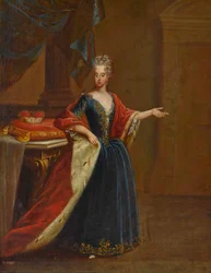Retrato de María Antonia de Austria 1669-1692, Electora de Baviera