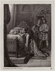 Margarita de Sicilia deja a sus hijos