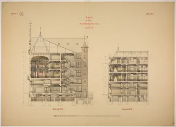 Rathskeller Neubau, Halle (Saale), Sajonia-Anhalt, Alemania, Dos Secciones