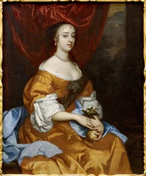 Retrato de Margaret Hughes (c. 1630-1719)