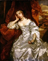 Retrato de Elizabeth Capel Condesa de Carnarvon, c.1662